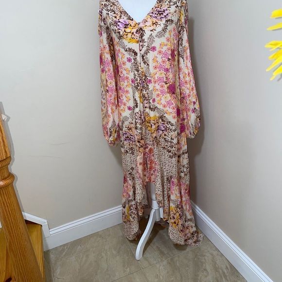 Free People
Maris Printed Midi Dress
Size XS, M 
Retail $168 - Picture 12 of 13